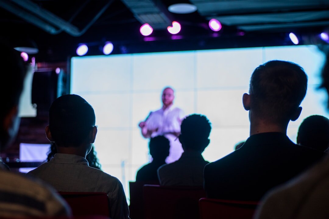 Public workshop seminar with audience