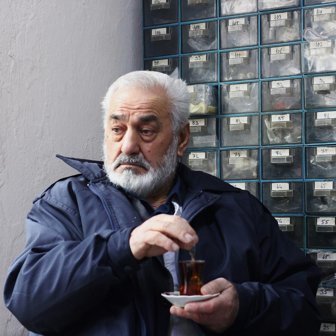 Senior male expert professor